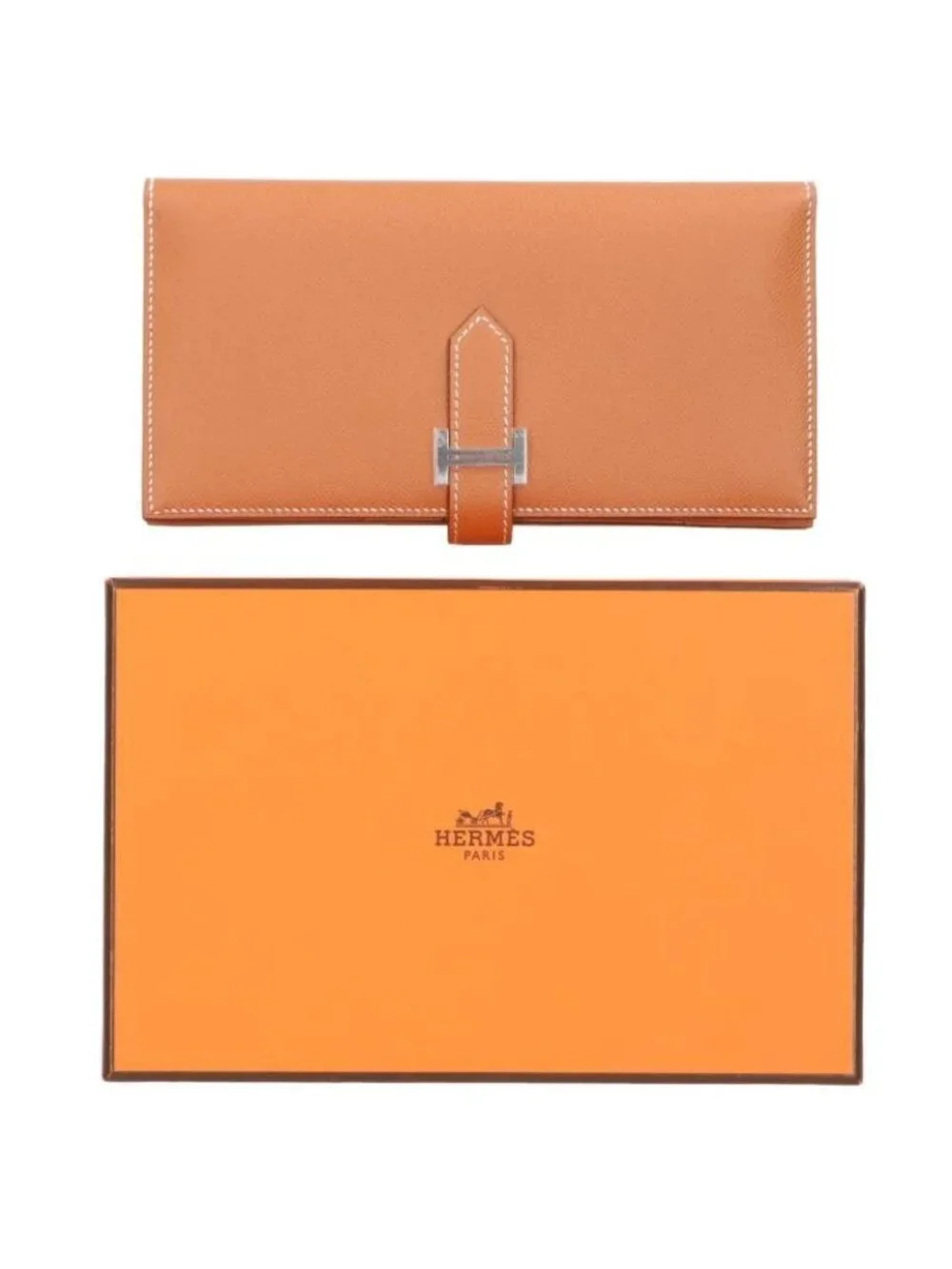 Hermes Bearn Souffle Veau Epsom Wallet